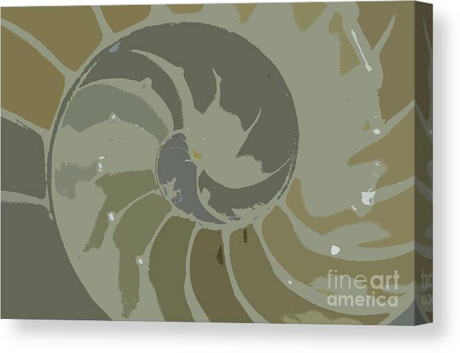 Sacred Spiral Canvas Print featuring the photograph Sacred Spiral 5 by Jeanette French