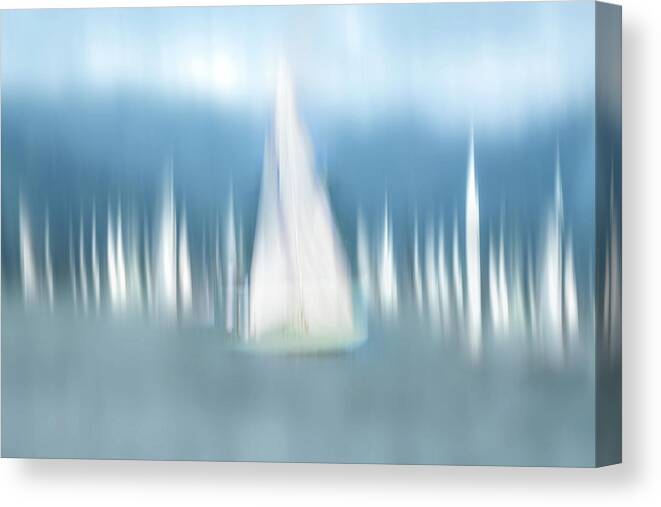 Impressionsim Canvas Print featuring the photograph Sailing by Anette Ohlendorf