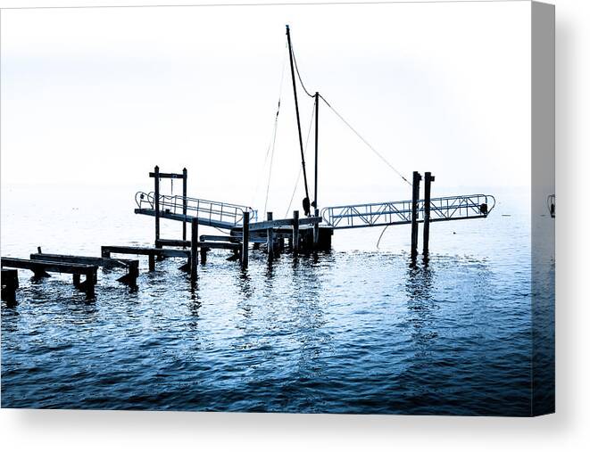 Water Canvas Print featuring the photograph Sandy 2 by Arthur Sa