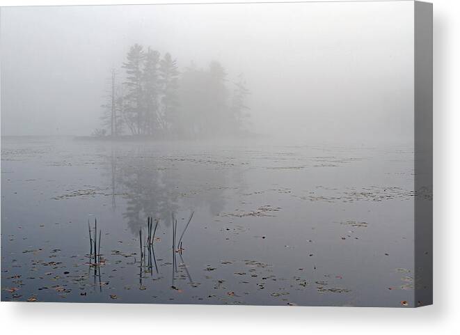 New England Canvas Print featuring the photograph Secret Silence by Juergen Roth