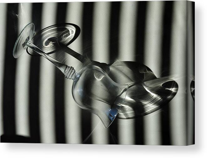 Glass Canvas Print featuring the photograph Shadow Play by Randi Grace Nilsberg