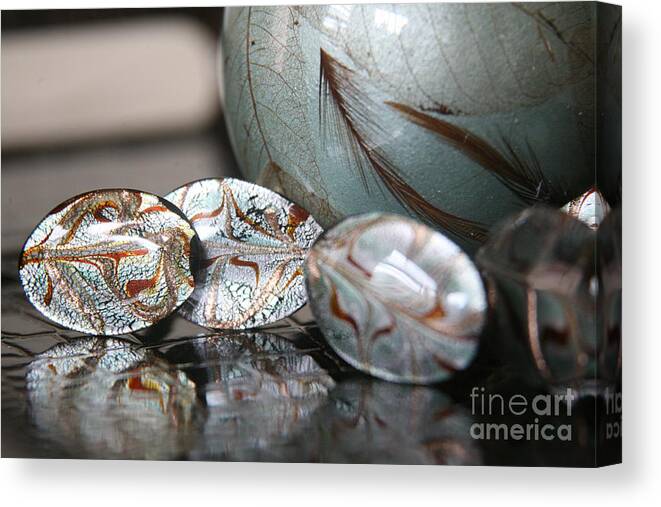 Shimmer Canvas Print featuring the photograph Shimmer by Lynn England