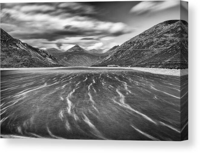 Silent Valley Canvas Print featuring the photograph Silent Valley 2 by Nigel R Bell
