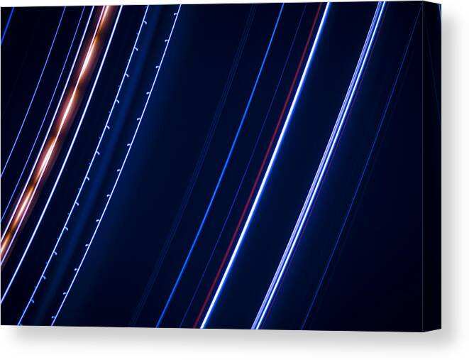 Abstract Canvas Print featuring the photograph Sirens by Lee Harland