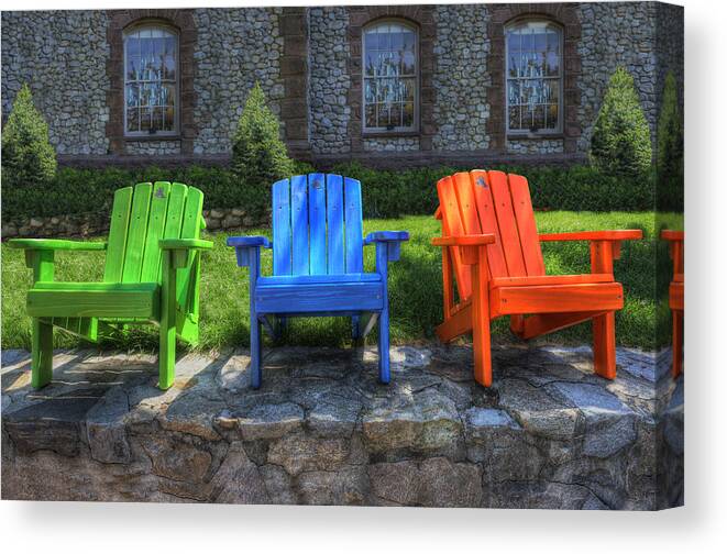 Photography Canvas Print featuring the photograph Sit Back by Paul Wear