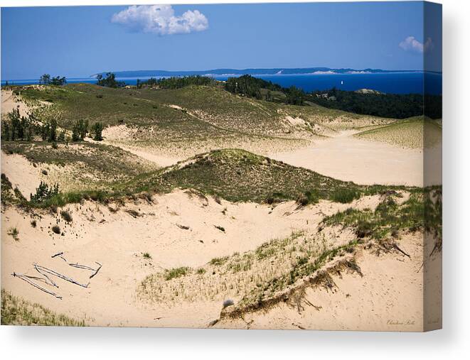 Beach Canvas Print featuring the photograph Sleeping Bear Dunes by Christina Rollo