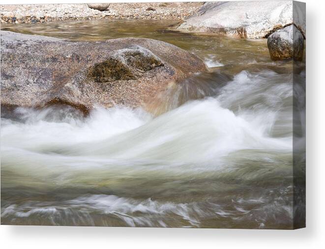 Photography Canvas Print featuring the photograph Soft Water by Natalie Rotman Cote