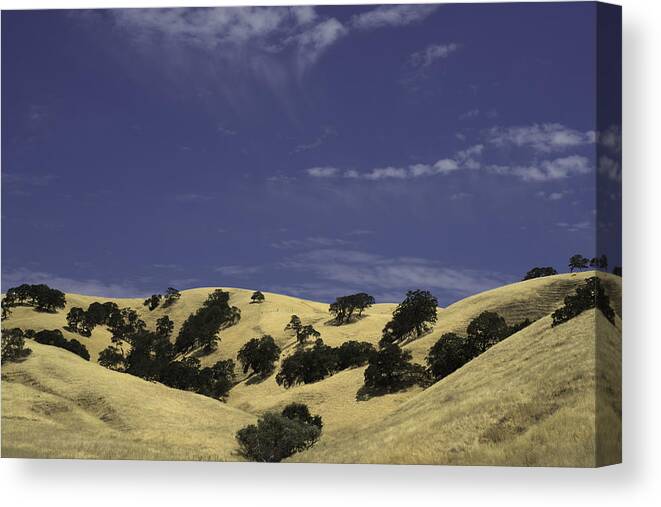 Solano Canvas Print featuring the photograph Solano Hills by Weir Here And There