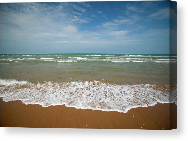 Beach Canvas Print featuring the photograph South Padre Island II by Randy Green