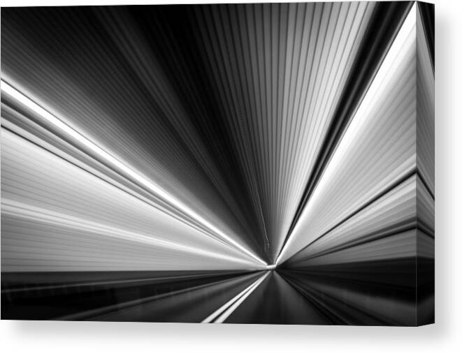 Us Canvas Print featuring the photograph Space-Time Continuum by Mihai Andritoiu