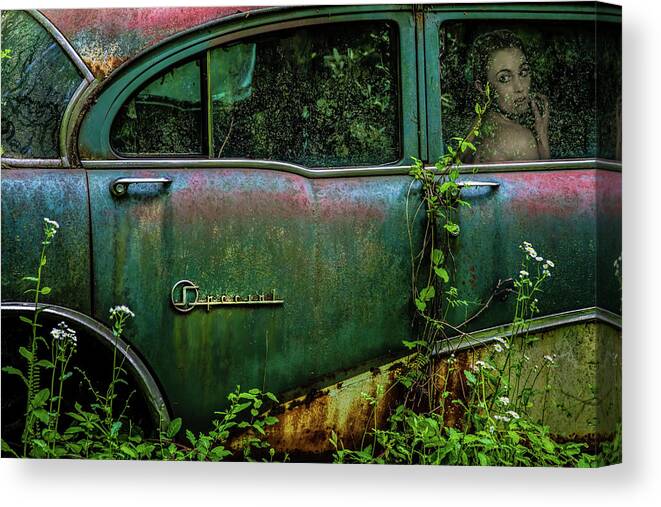 Abandoned Canvas Print featuring the photograph Special Girl by Tony Mearman