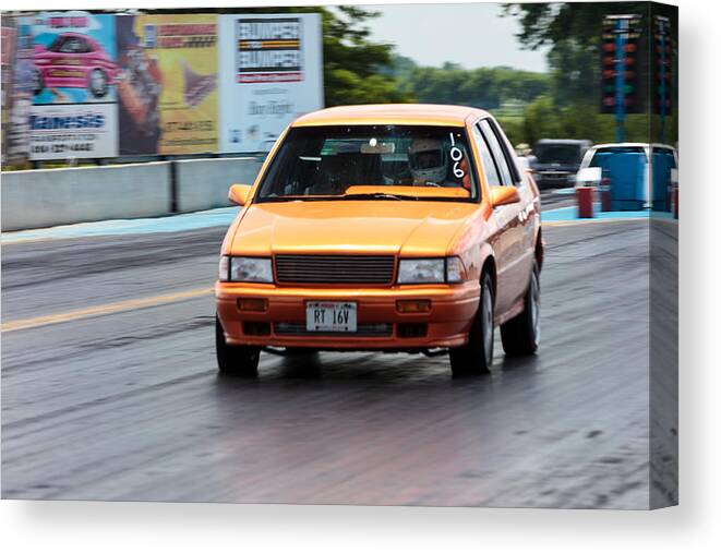 Dodge Spirit Rt Canvas Print featuring the photograph Spirit RT - 03 by Josh Bryant