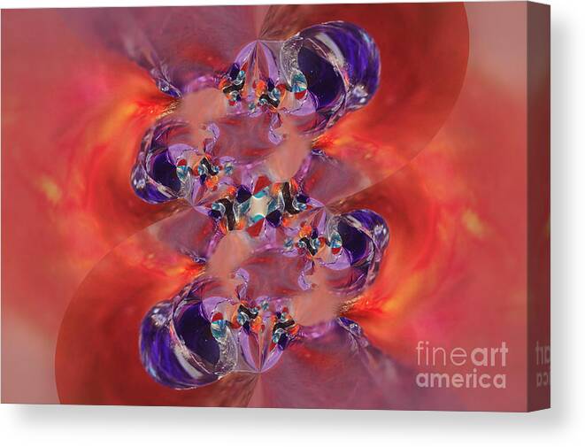 Dna Canvas Print featuring the digital art Spiritual DNA by Margie Chapman