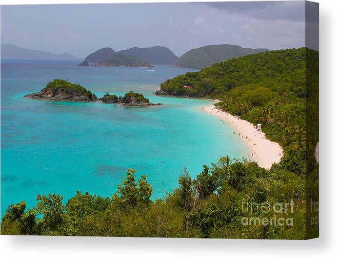 Baths Canvas Print featuring the photograph St Johns by Carey Chen