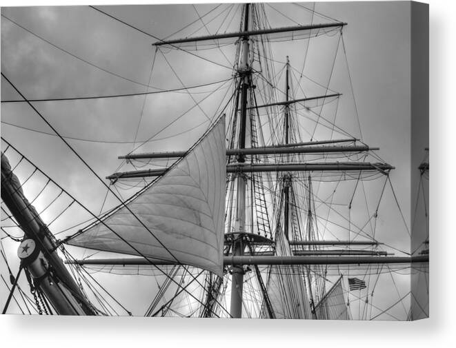 Star Of India Canvas Print featuring the photograph Star of India 2 by Bill Hamilton