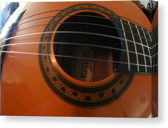 Music Canvas Print featuring the photograph Strings by David S Reynolds