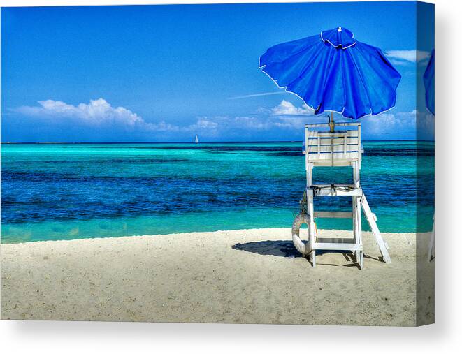 Photography Canvas Print featuring the photograph Summer Blues by Paul Wear