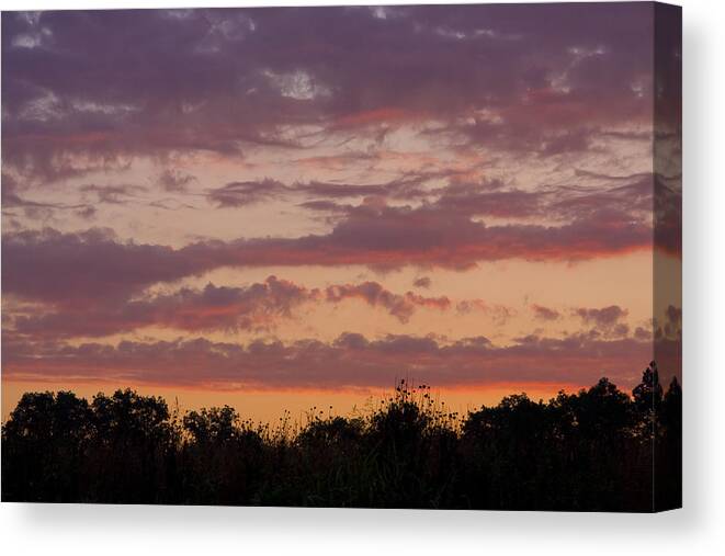 Sunrise Canvas Print featuring the photograph Sunrise by Melinda Fawver