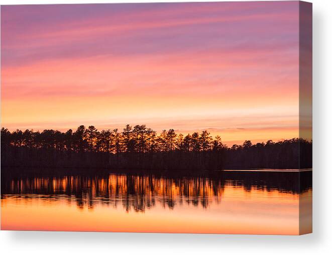 Sunset Canvas Print featuring the photograph Sunset Dream by Denise Bush