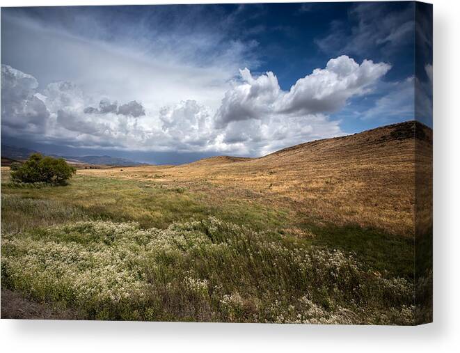 Big Sky Canvas Print featuring the photograph Swept Away by Peter Tellone