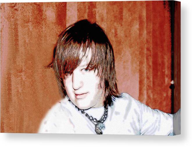 Alluring Canvas Print featuring the photograph Teen Swagger by Susan Stevenson