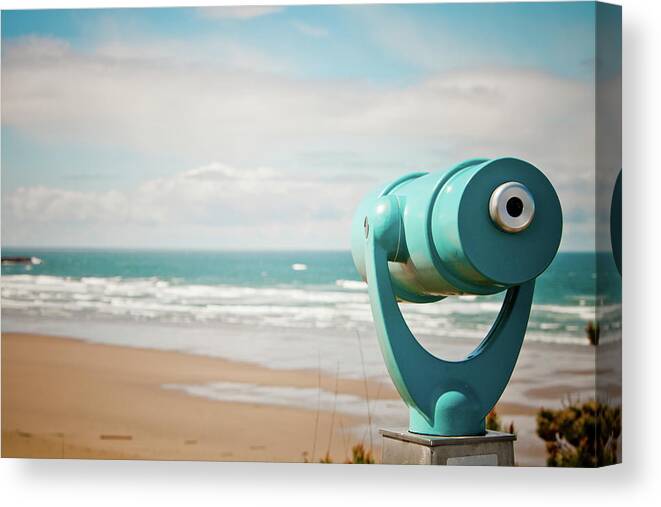 Tranquility Canvas Print featuring the photograph Telescope by Christopher Kimmel