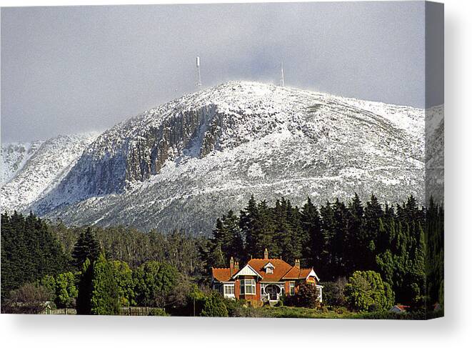 Hobart Canvas Print featuring the photograph The Beauty by Anthony Davey