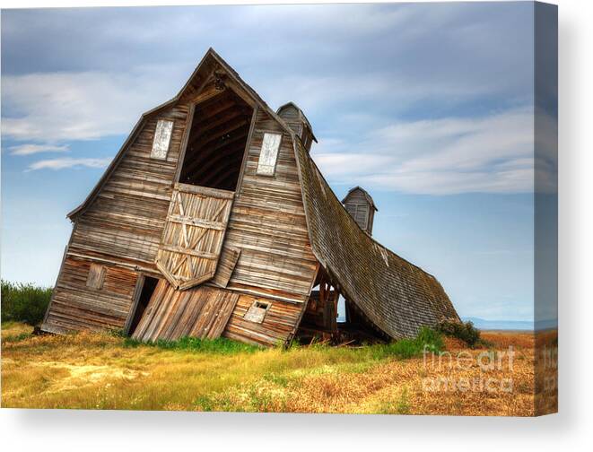 Barn Canvas Print featuring the photograph The Beauty Of Barns by Bob Christopher