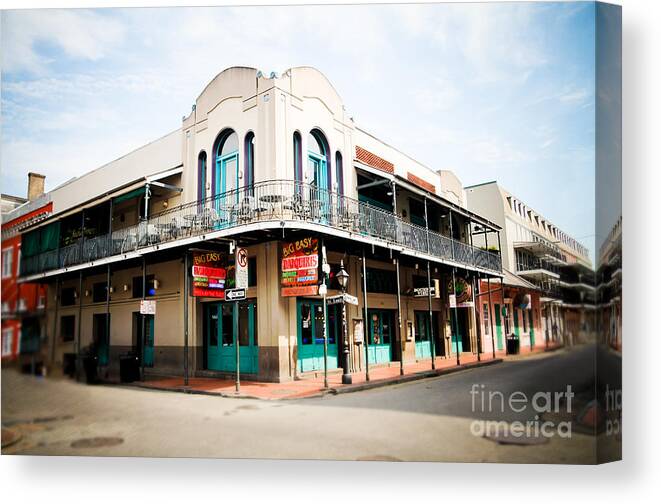 New Orleans Canvas Print featuring the photograph The Big Easy by Sylvia Cook