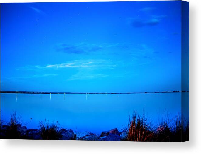 Blue Canvas Print featuring the photograph The Blue Hour by James BO Insogna
