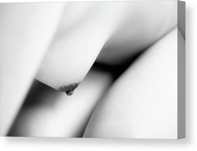 Woman Canvas Print featuring the photograph The Body by Marco De Waal