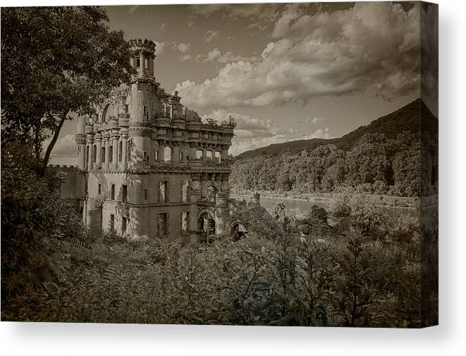 Castle Canvas Print featuring the photograph The Castle by Roni Chastain