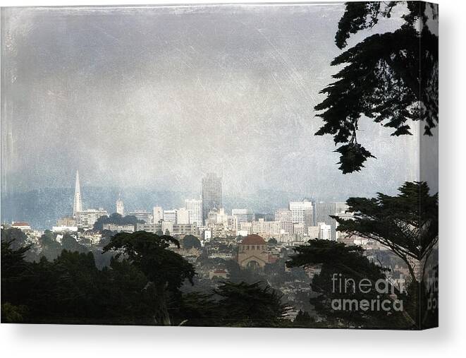San Francisco Canvas Print featuring the photograph The City by the Bay by Ellen Cotton