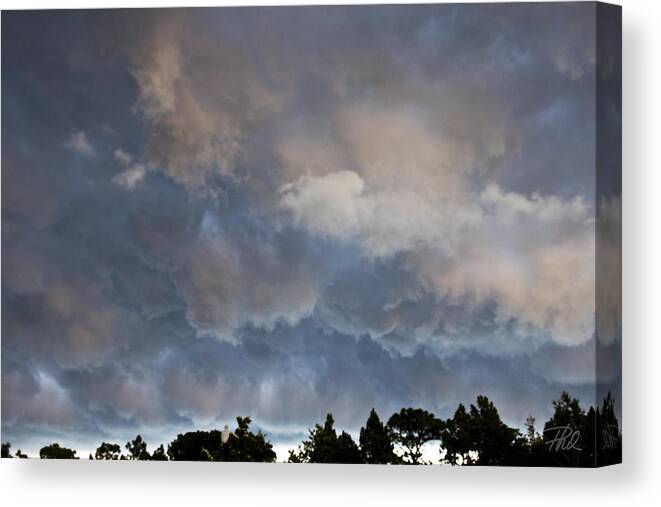 Summer Storm Canvas Print featuring the photograph The Coming Storm by Phil Mancuso