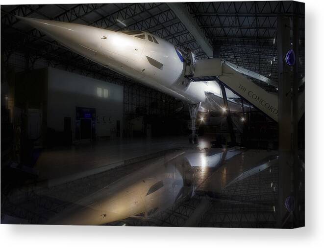 Concorde Canvas Print featuring the photograph The Concorde Experience by Jason Politte