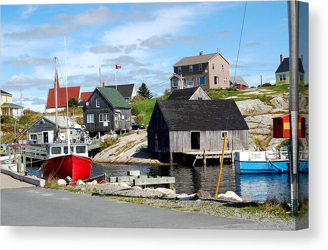 Fishing Canvas Print featuring the photograph The Cove 3 by Ron Haist