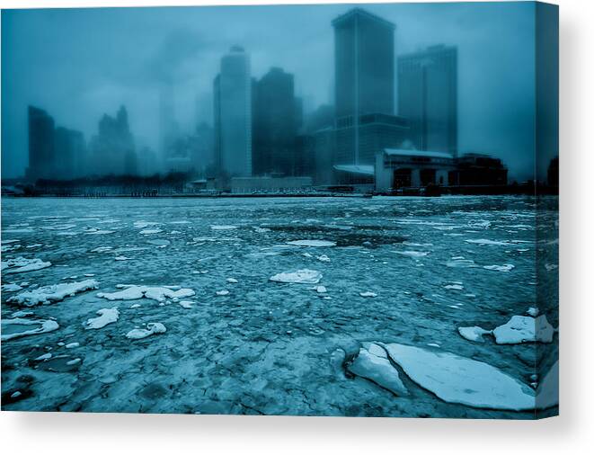 Manhattan Canvas Print featuring the photograph The Day After Tomorrow by Chris Lord