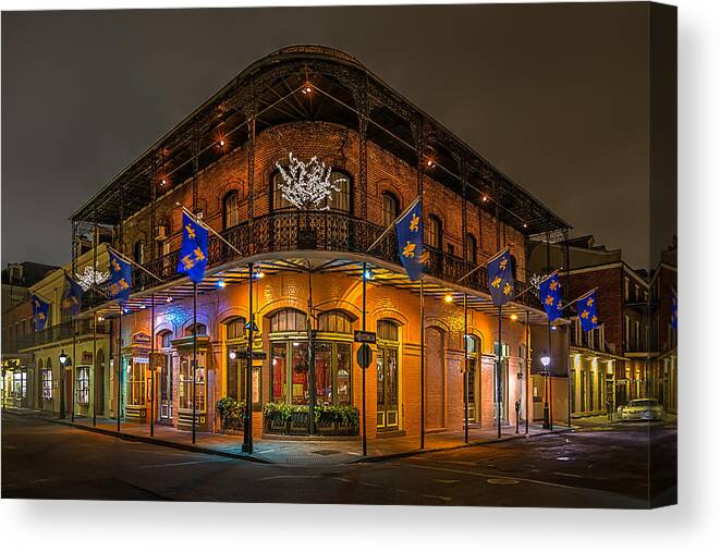 Tim Stanley Canvas Print featuring the photograph The French Quarter by Tim Stanley