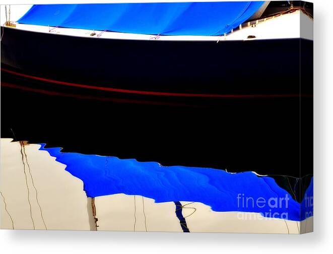 Abstract Canvas Print featuring the photograph The Inner Side of Surface - Limited Edition by Lauren Leigh Hunter Fine Art Photography