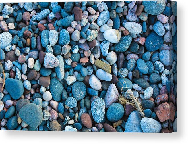 Lake Superior Canvas Print featuring the photograph The little things....... by Lee and Michael Beek