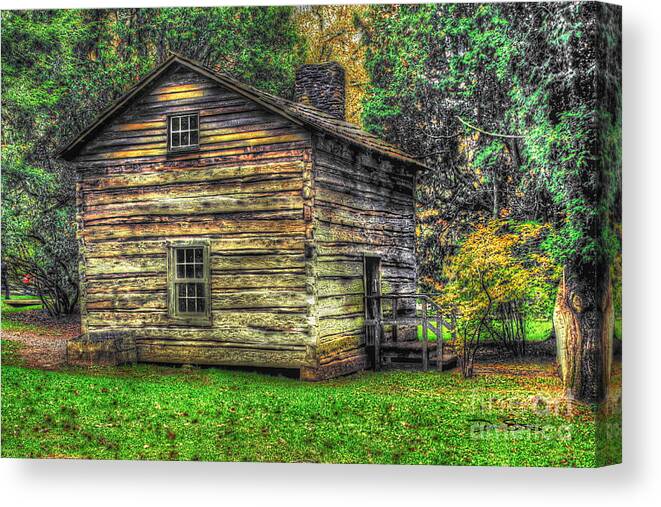 Barn Canvas Print featuring the photograph The Old Mill House by Dan Stone