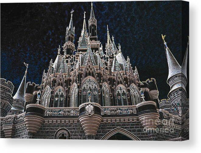 The Palace Canvas Print featuring the photograph The Palace by Robert Meanor