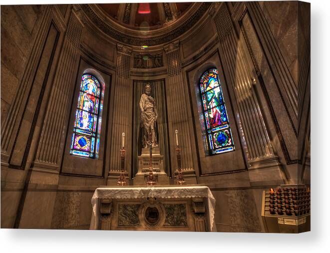 Mn Church Canvas Print featuring the photograph Cathedral Of Saint Paul #15 by Amanda Stadther