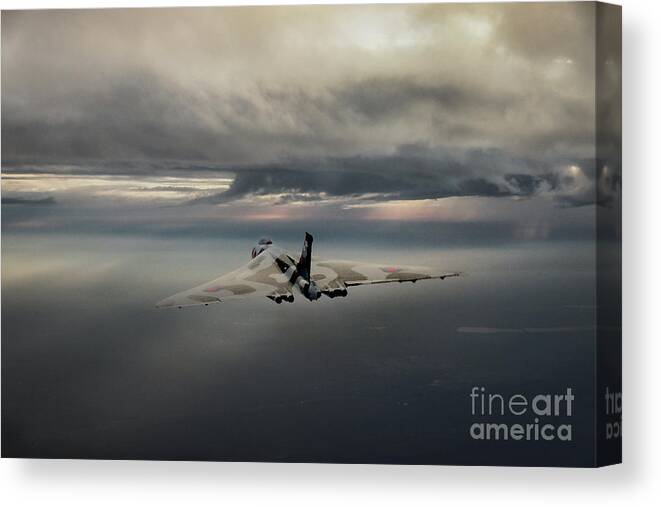 Avro Canvas Print featuring the digital art The Spirit of Great Britain by Airpower Art
