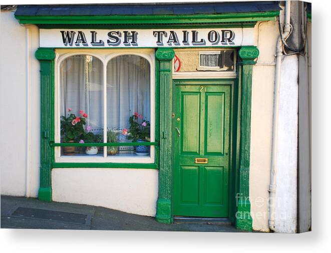 Walsh Canvas Print featuring the photograph The Tailor by Joe Cashin