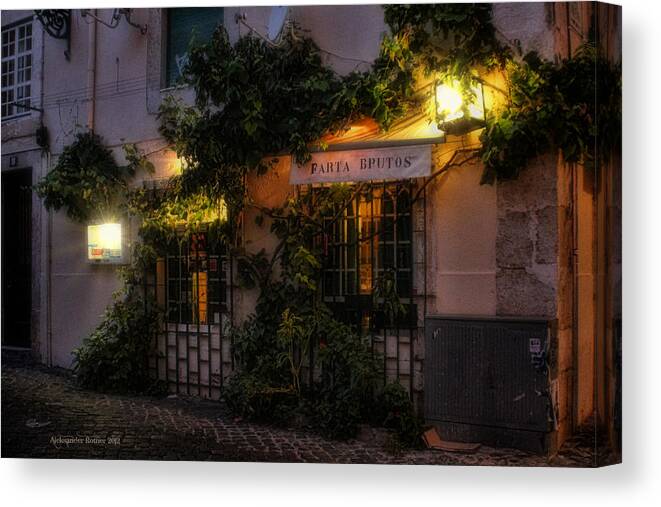 Tavern Canvas Print featuring the photograph The Tavern by Aleksander Rotner