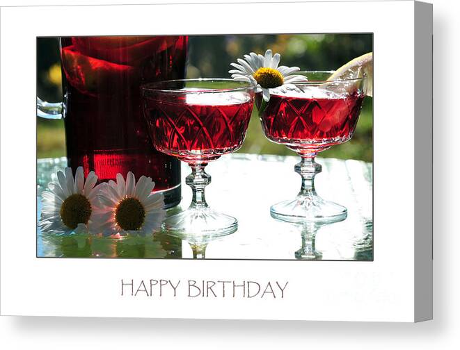 Summer Canvas Print featuring the photograph Thirsty by Randi Grace Nilsberg