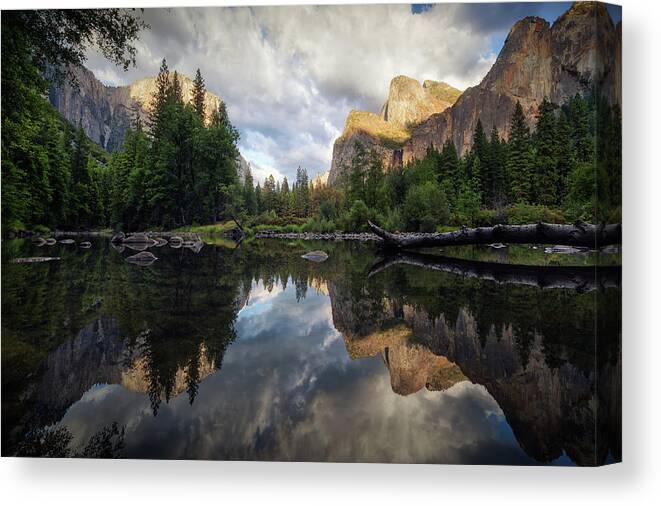 Yosemite Canvas Print featuring the photograph Time by Juan Pablo De