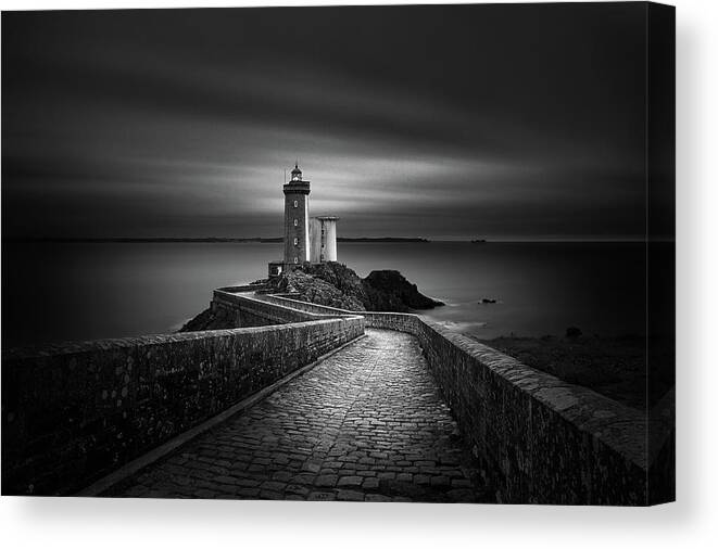 Lighthouse Canvas Print featuring the photograph Time Passing by Denis