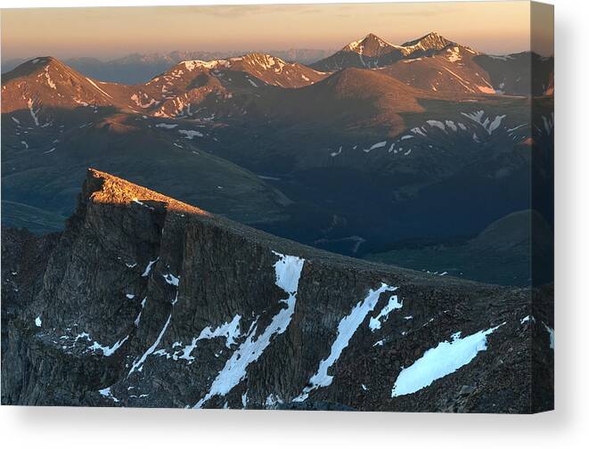 All Rights Reserved Canvas Print featuring the photograph Tip Of The Tooth by Mike Berenson